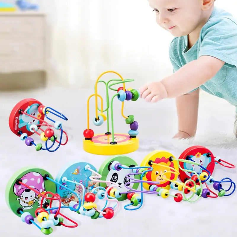 Roller Coaster Abacus Puzzle toys For Kids