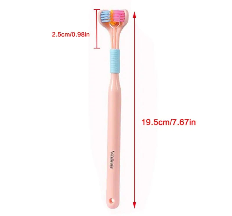 3 Sided Toothbrushes